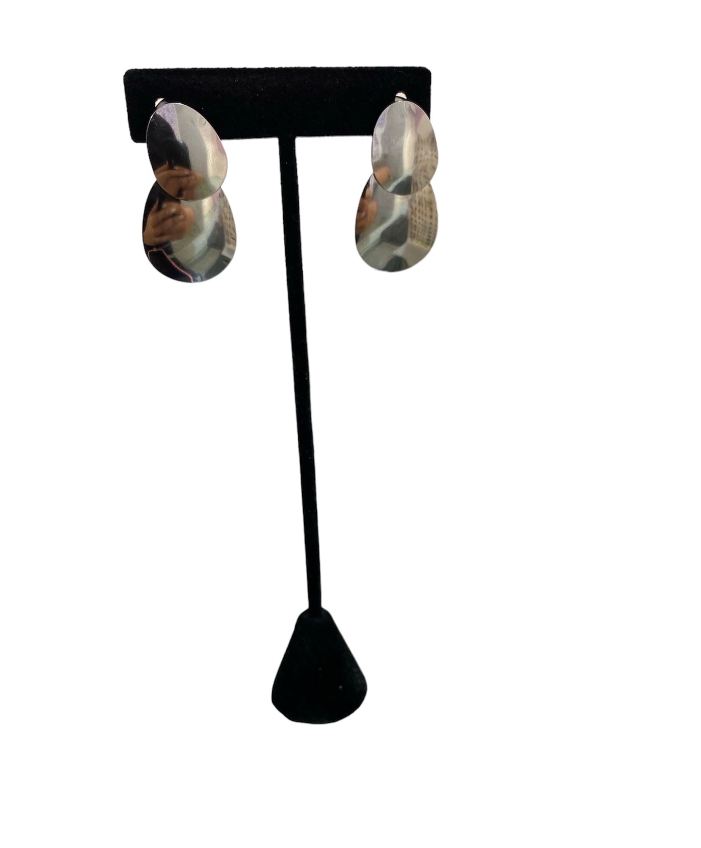 Arete Gota Plana Colgante