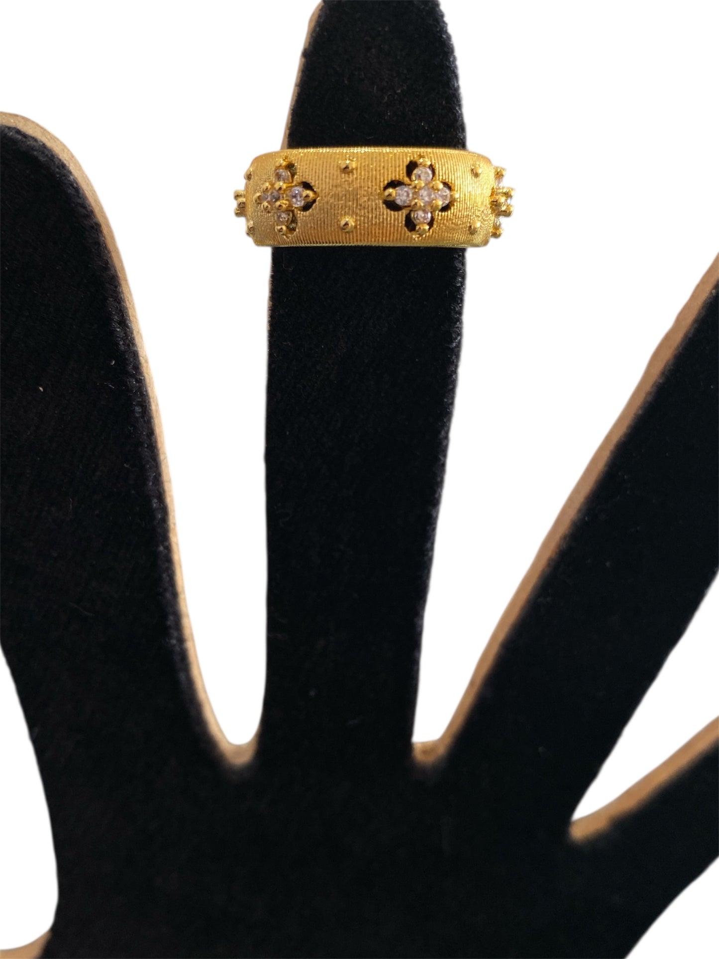 Anillo Vintage Dorado y Plateado