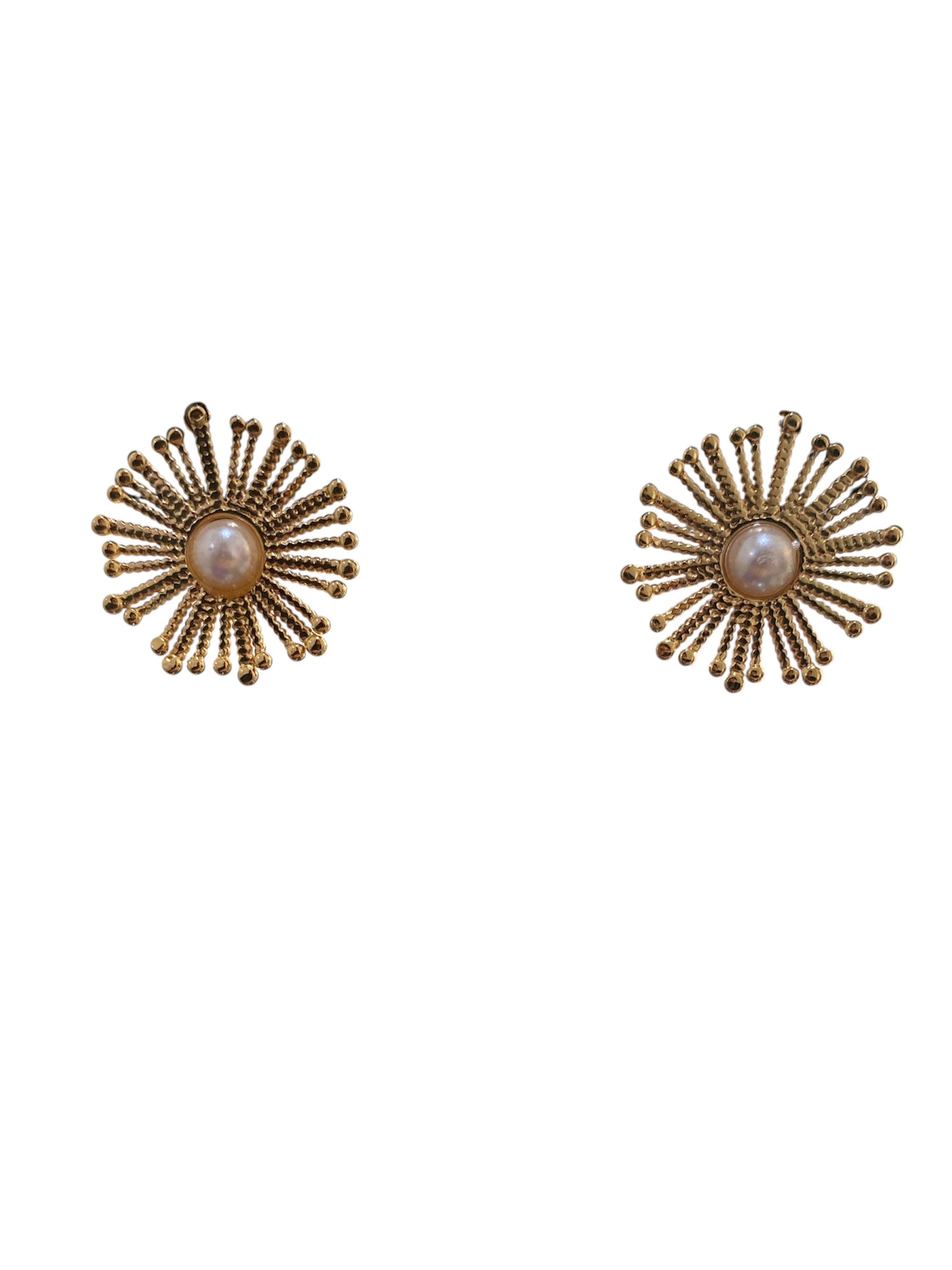 Arete Tipo Sol Perla