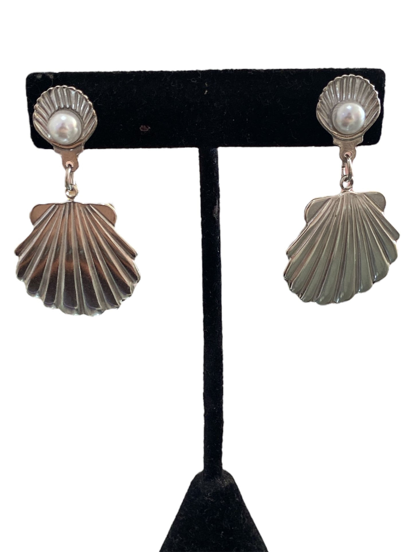 Aretes Concha Colgante