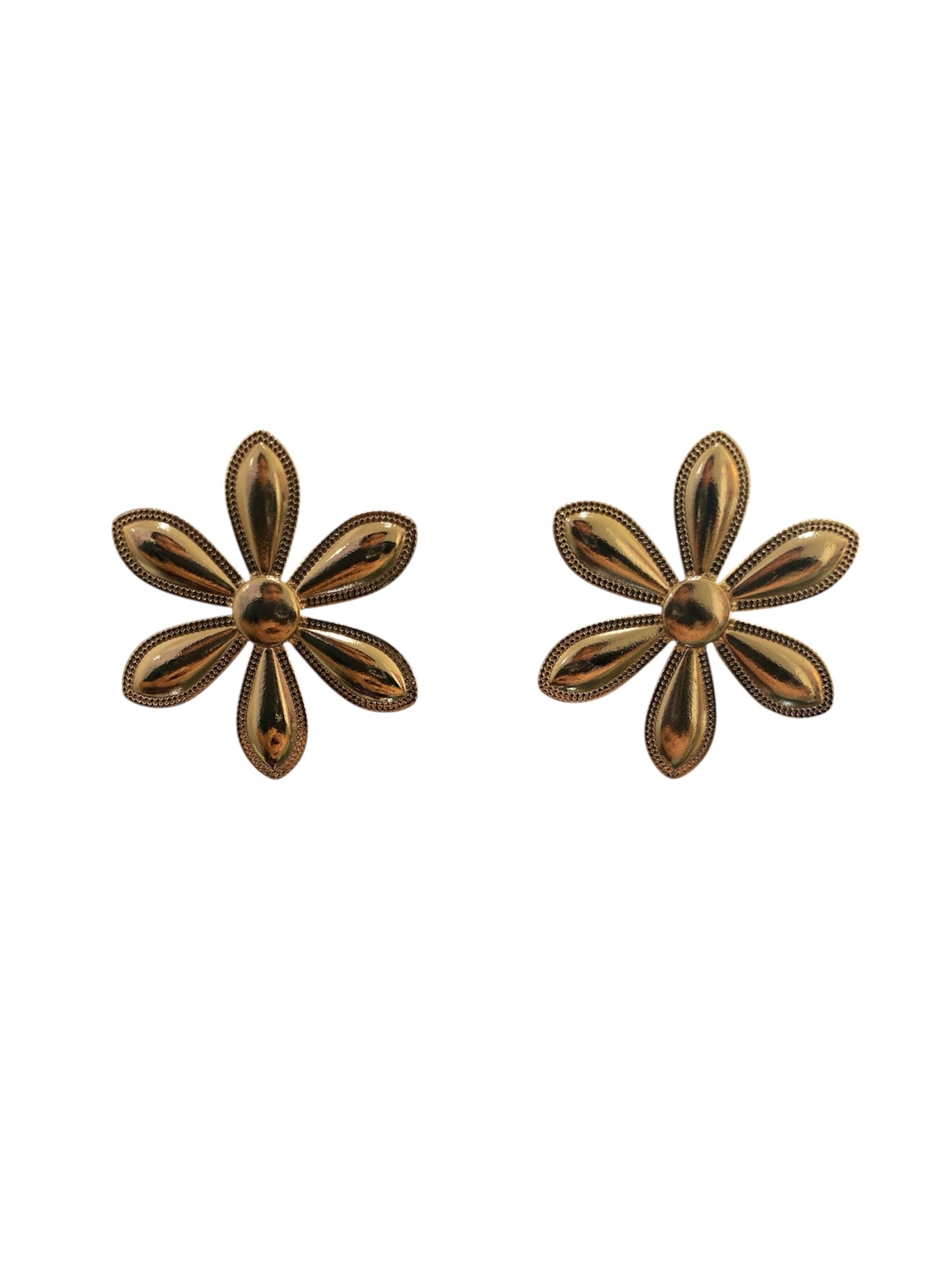 Arete Flor Dorada