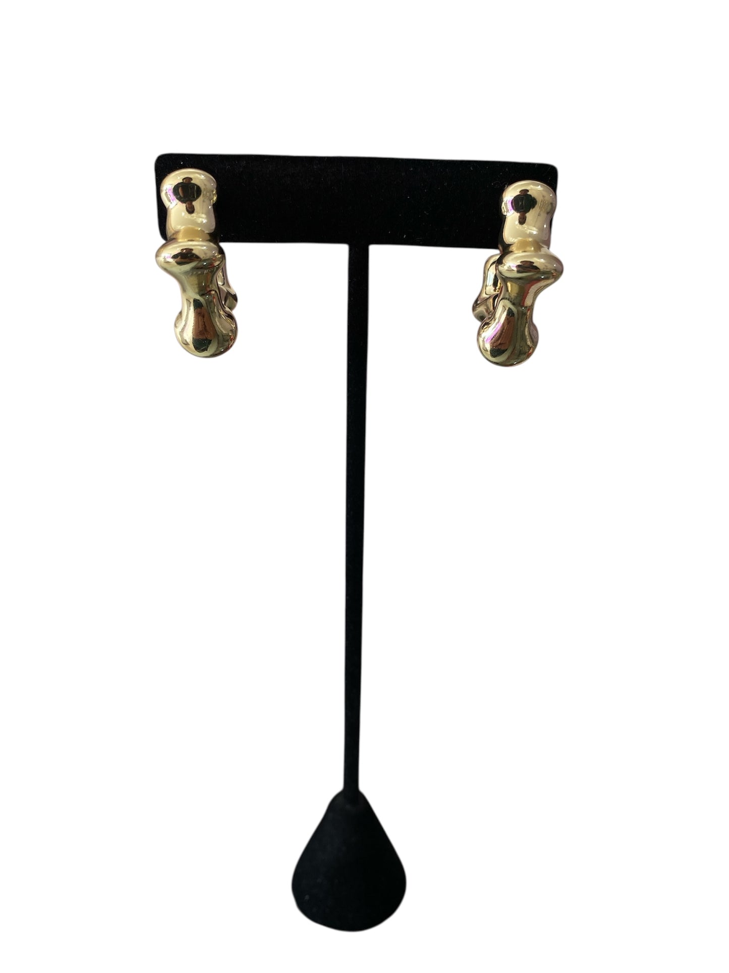 Arete Estrella Oro Laminado Premium