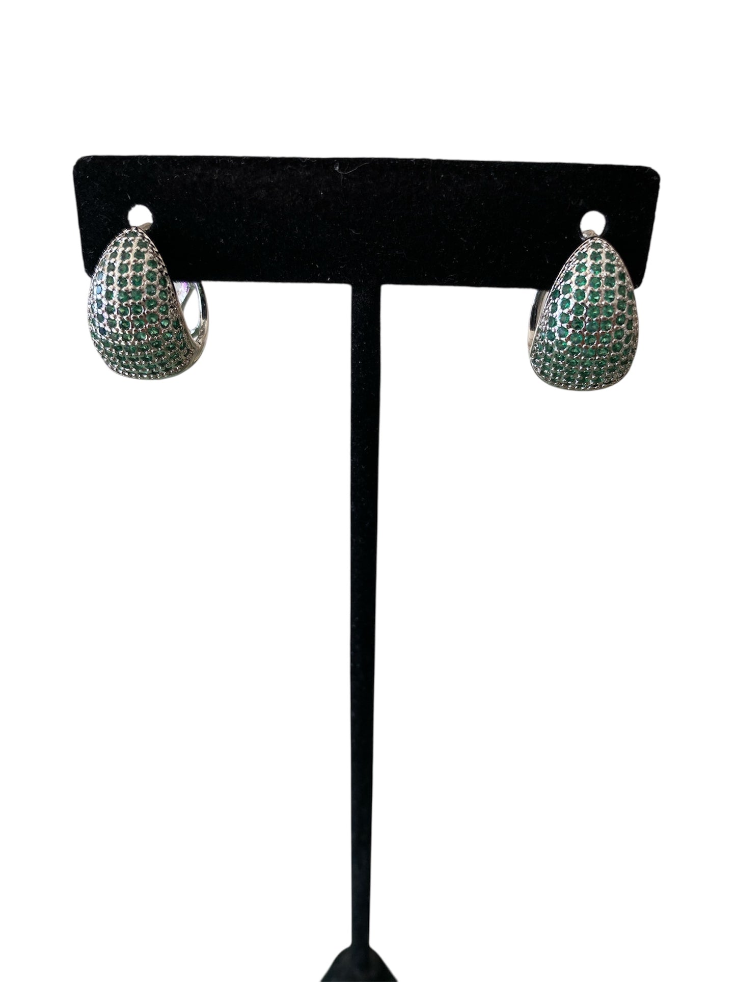 Hoops Chunky Plateados