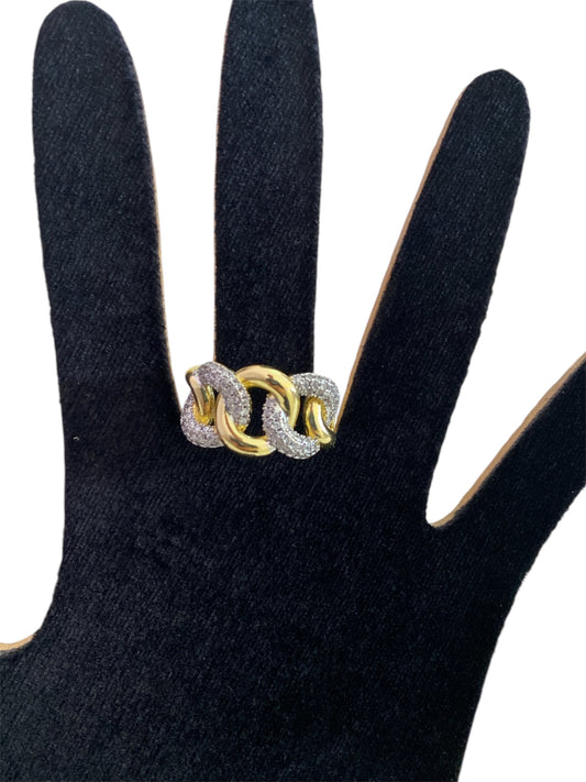 Anillo Combinado Eslabones
