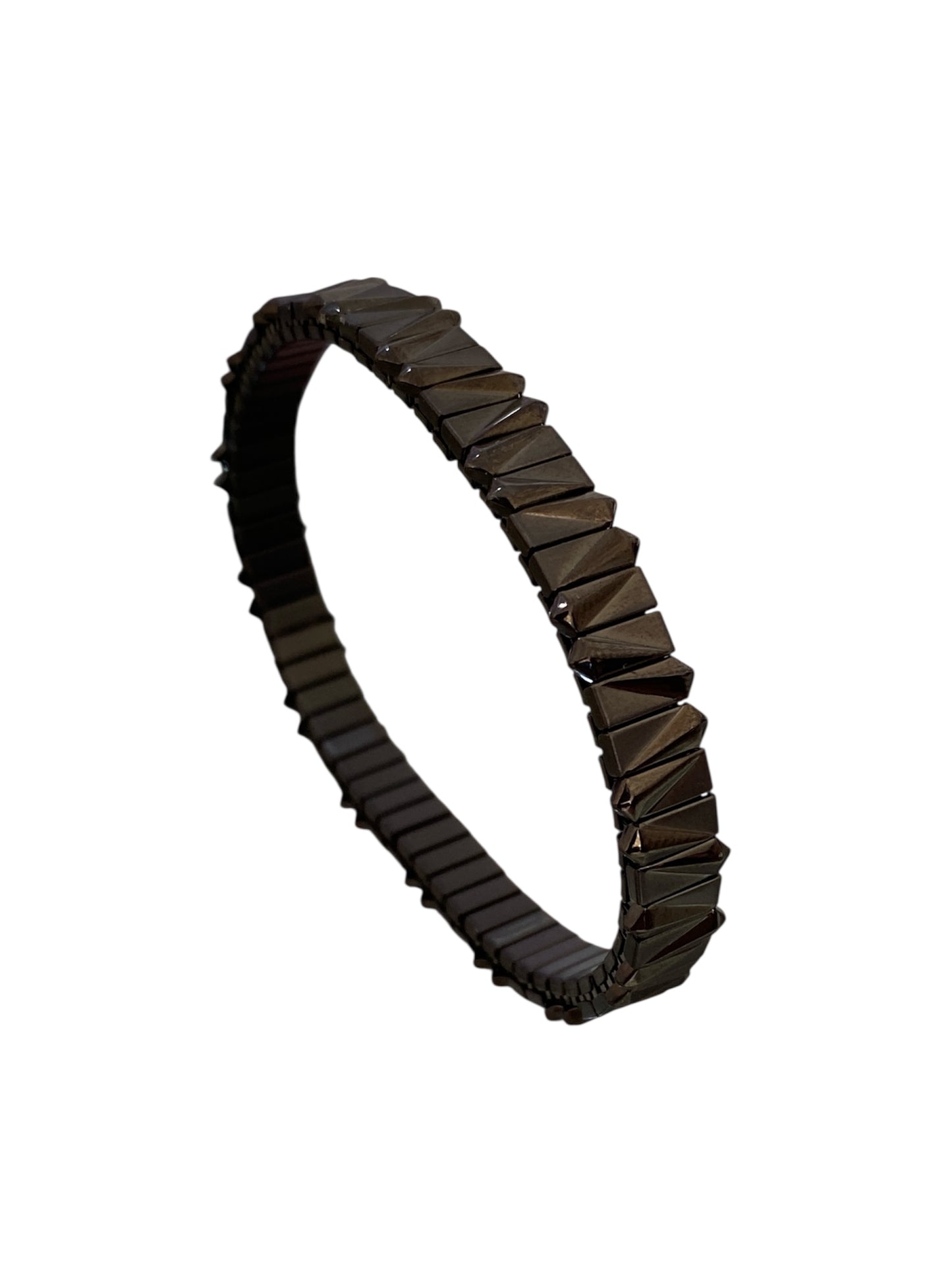 Pulsera Elástica Dorada,Combinada y negra