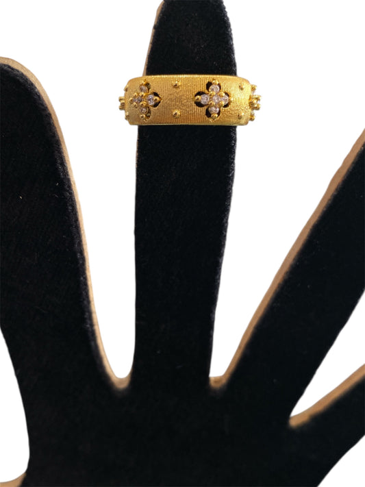 Anillo Vintage Dorado y Plateado