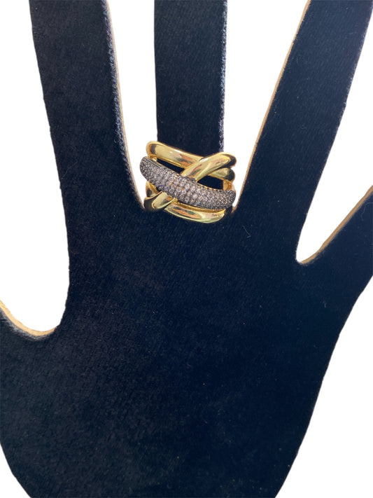 Anillo Chunky Combinado