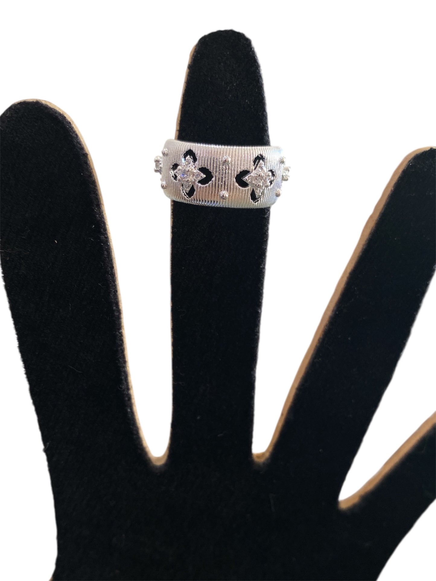 Anillo Vintage Dorado y Plateado