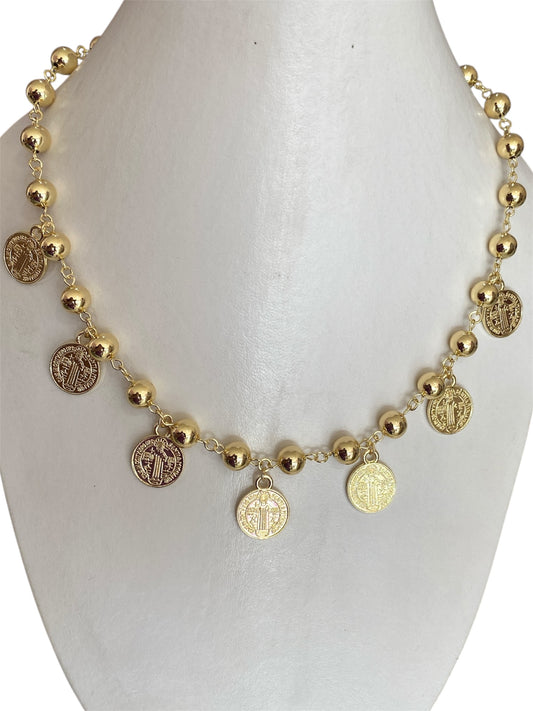 Collar Bolas Dijes San Benito