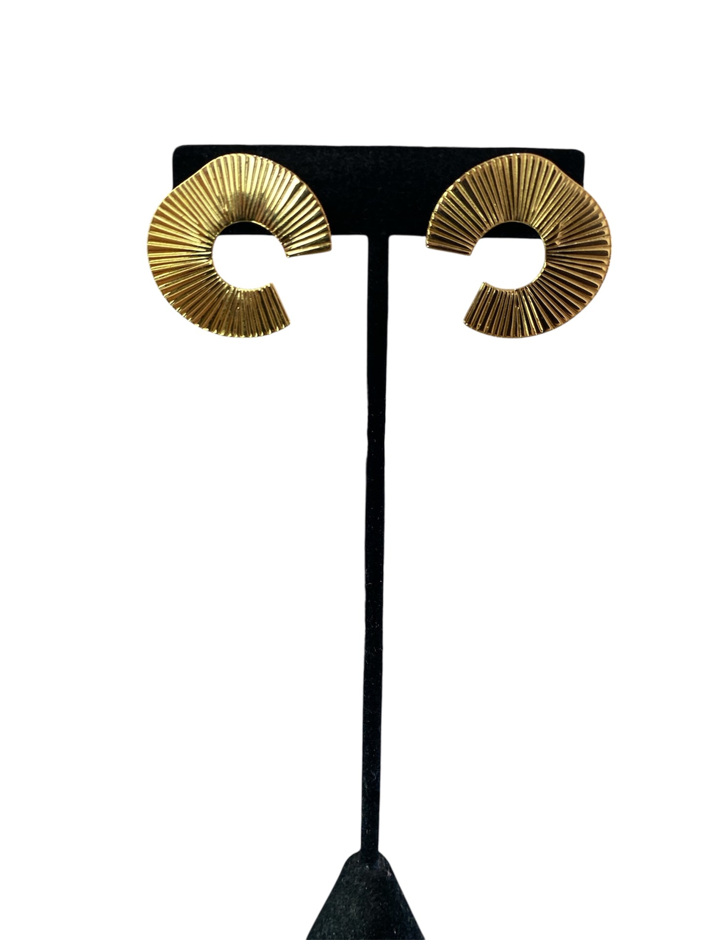 Arete Dorado y Plateado