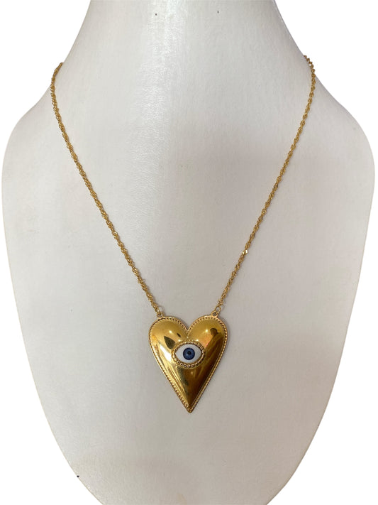 Cadena Corazón Ojo