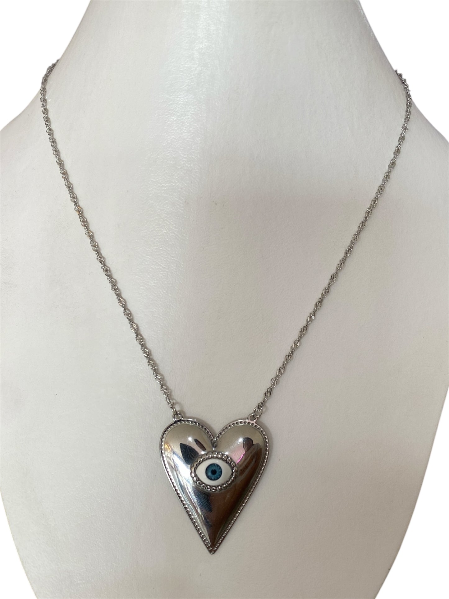 Cadena Corazón Ojo
