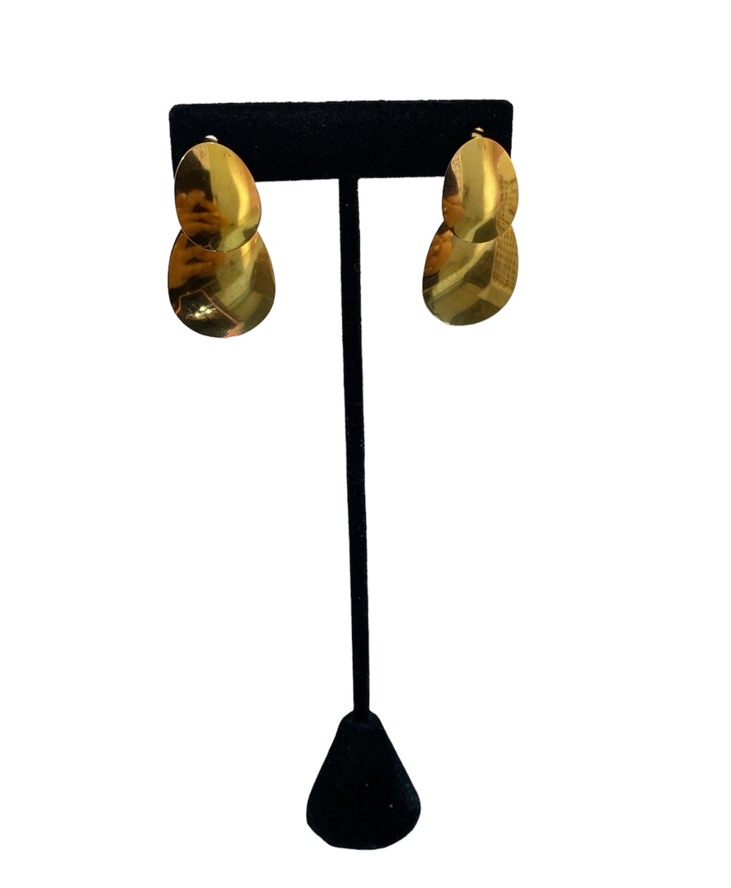 Arete Gota Plana Colgante