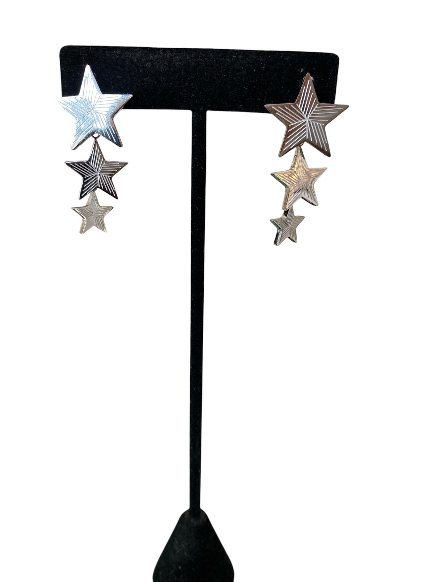 Aretes Estrella Colgantes